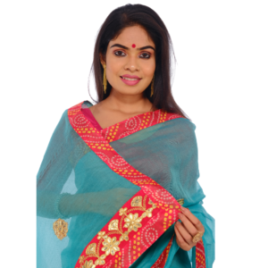 gota patti saree